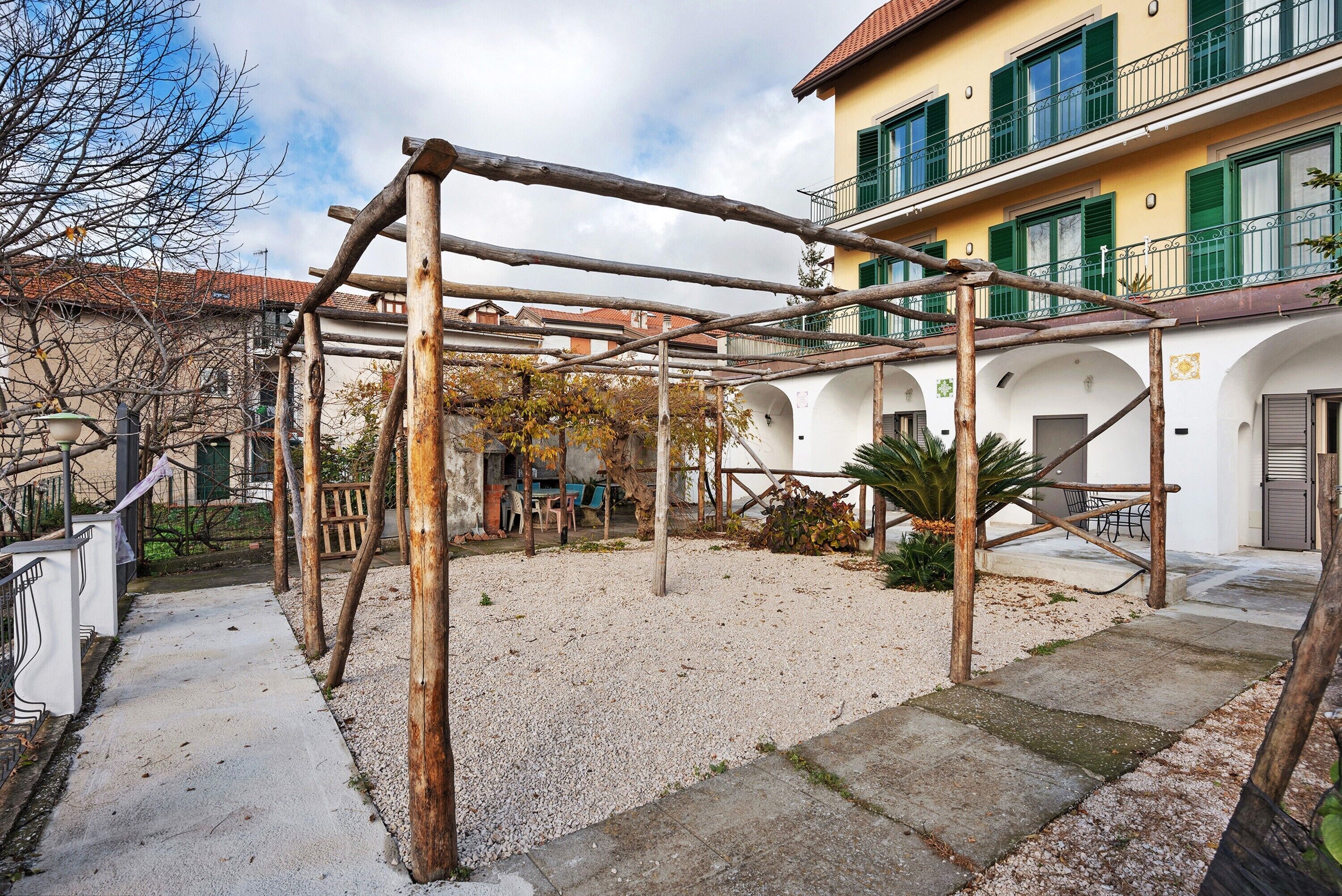 Overnatningsstedets område