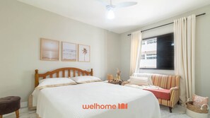 1 soverom, strykejern/-brett, wi-fi og sengetøy