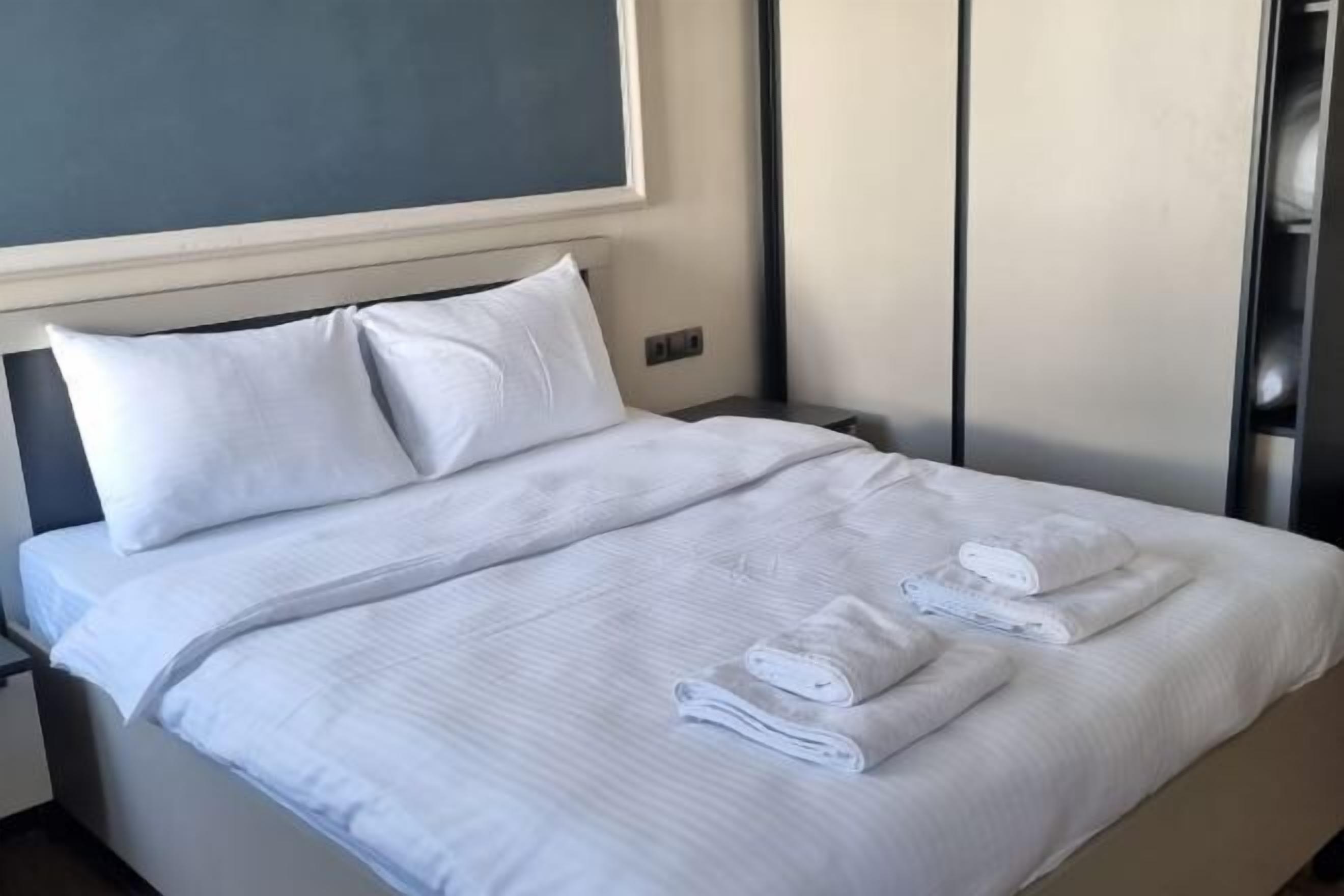 1 habitación, sábanas de algodón egipcio y ropa de cama de alta calidad 