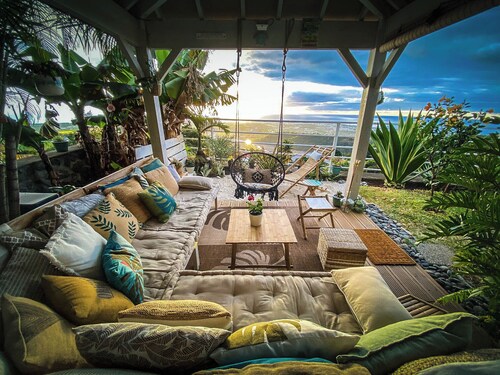 Bed and breakfast in a villa on the heights of Saint Paul (Reunion Island)