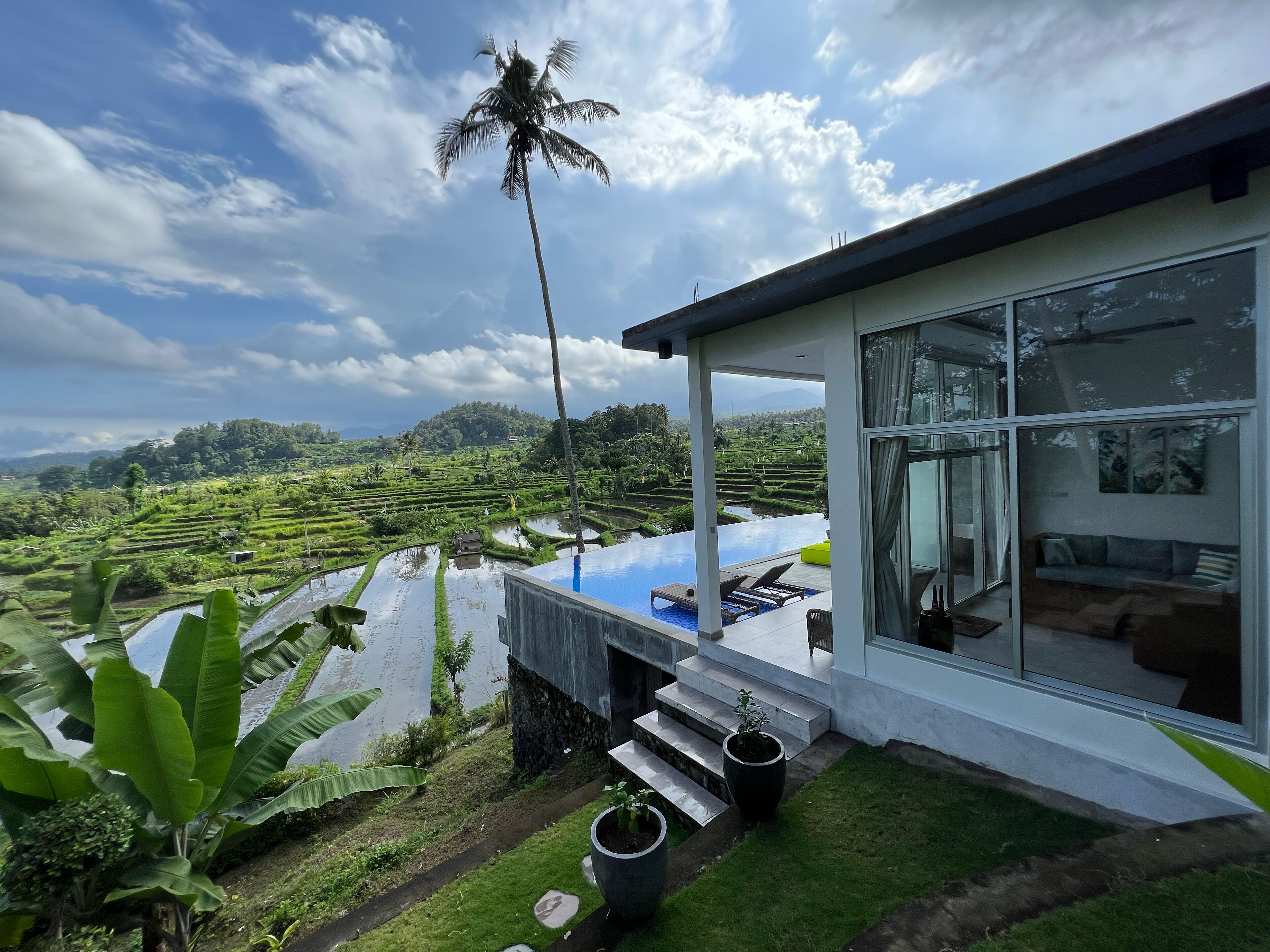 Villa Lune de Miel, 1 chambre, accès piscine, vue montagne | 1 chambre, literie de qualité supérieure, matelas mémoire de forme