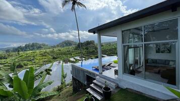 Villa Lune de Miel, 1 chambre, accÚs piscine, vue montagne | 1 chambre, literie de qualité supérieure, matelas mémoire de forme