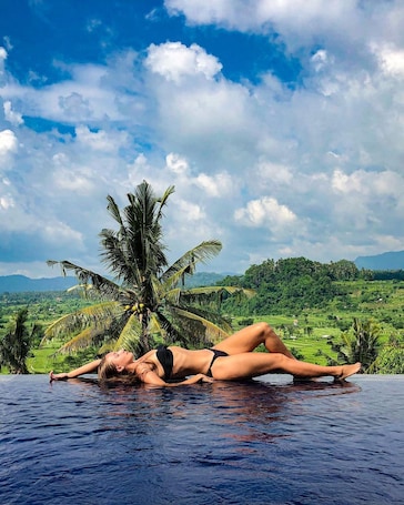 奢华别墅, 1 间卧室, 私人游泳池, 山景 | 私人游泳池