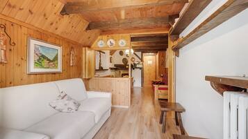Appartement Standard, plusieurs chambres (Appartamento Beau Soleil) | Coin séjour
