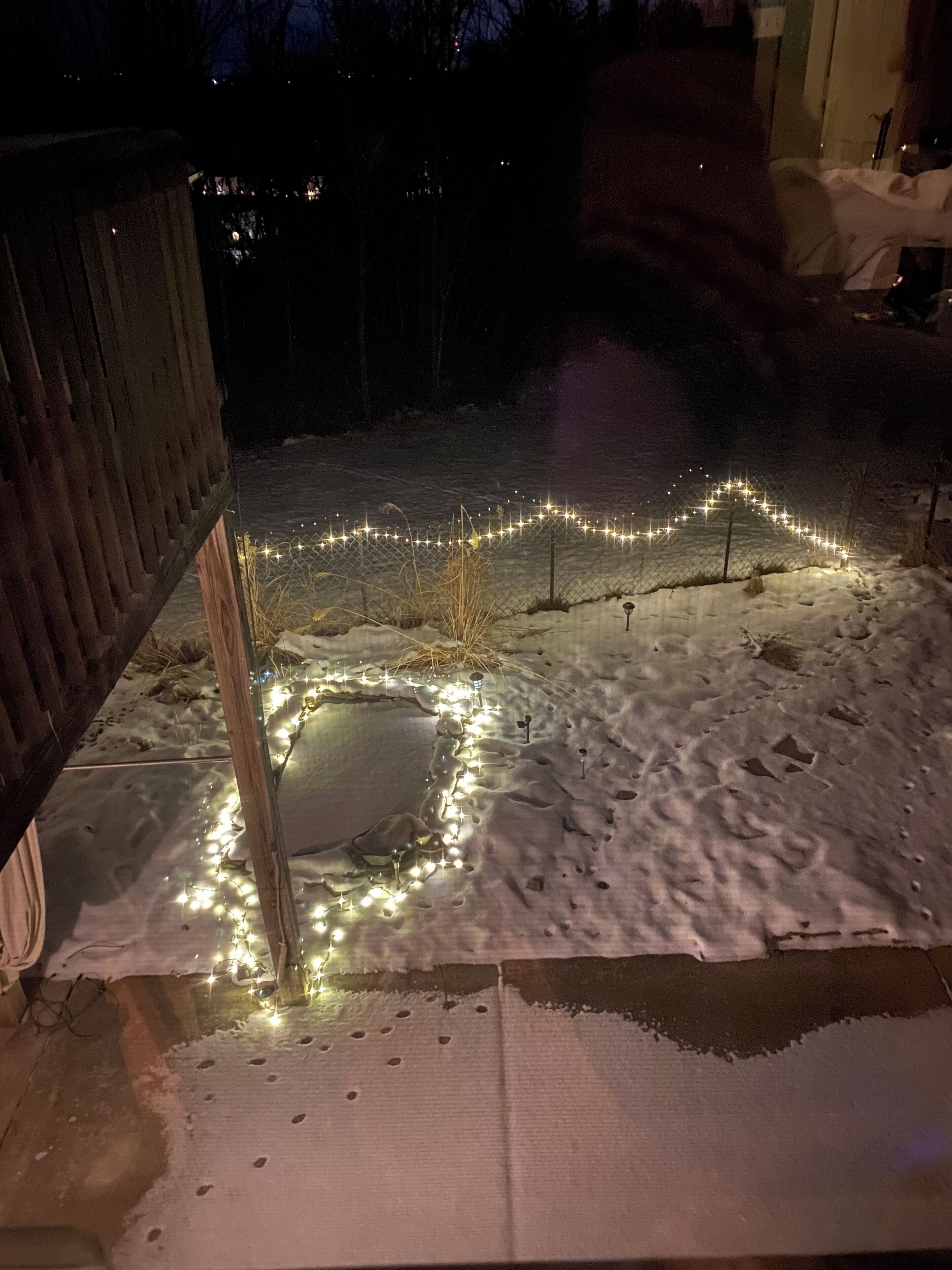 Enceinte de l’hébergement