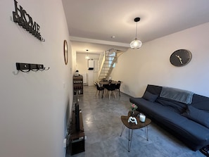 Living area - Gîte Le Central - Port & Plage (Fécamp)