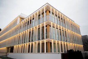 Voorkant van accommodatie