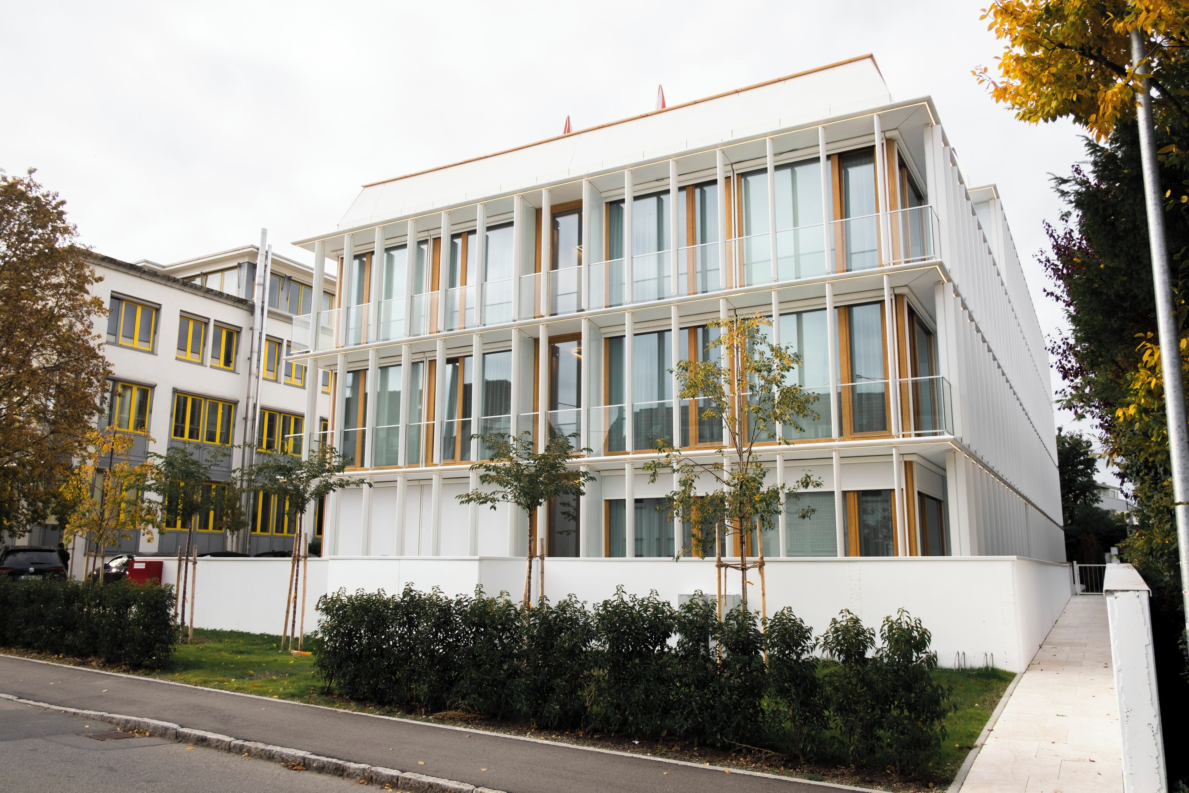 Fassade der Unterkunft