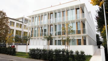 Façana frontal de l'allotjament