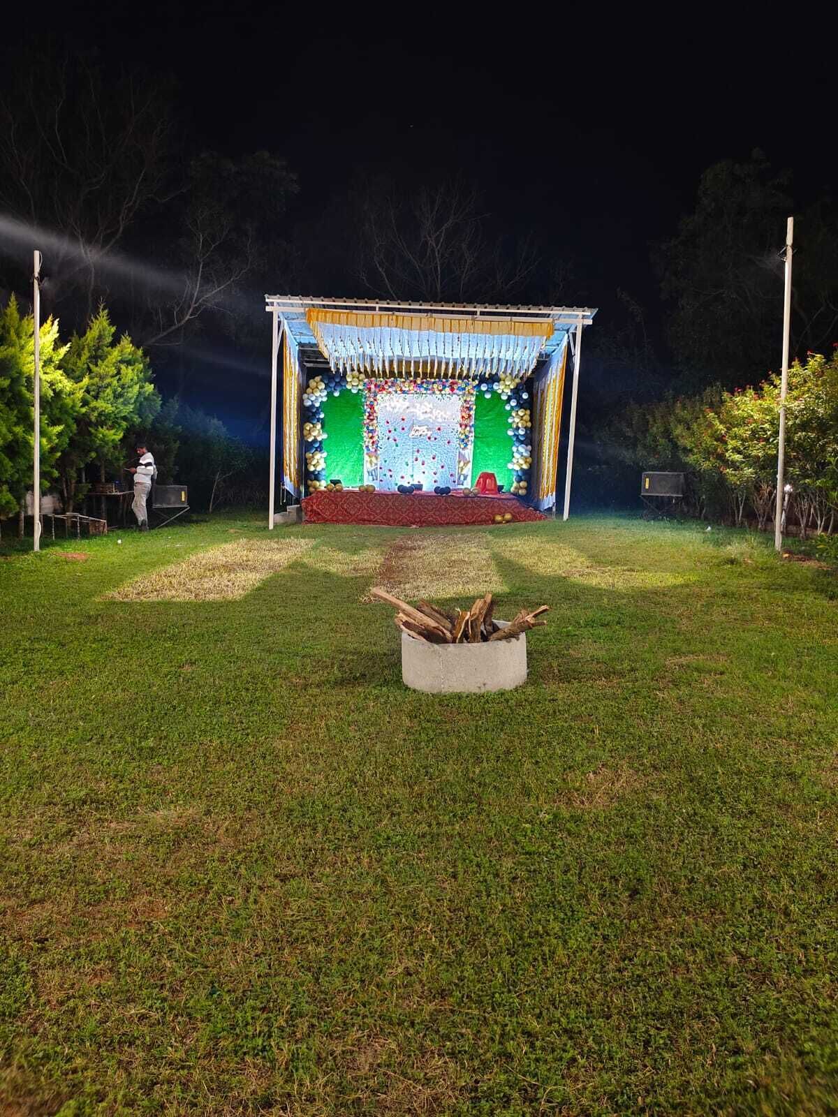 Área para aniversários