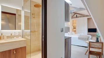 Apartamento | 1 dormitorio, tabla de planchar con plancha, ropa de cama