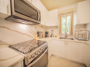 Microwave, stovetop