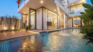 Vila Deluks, 6 kamar tidur, kolam renang pribadi, pemandangan gunung | Kolam renang pribadi