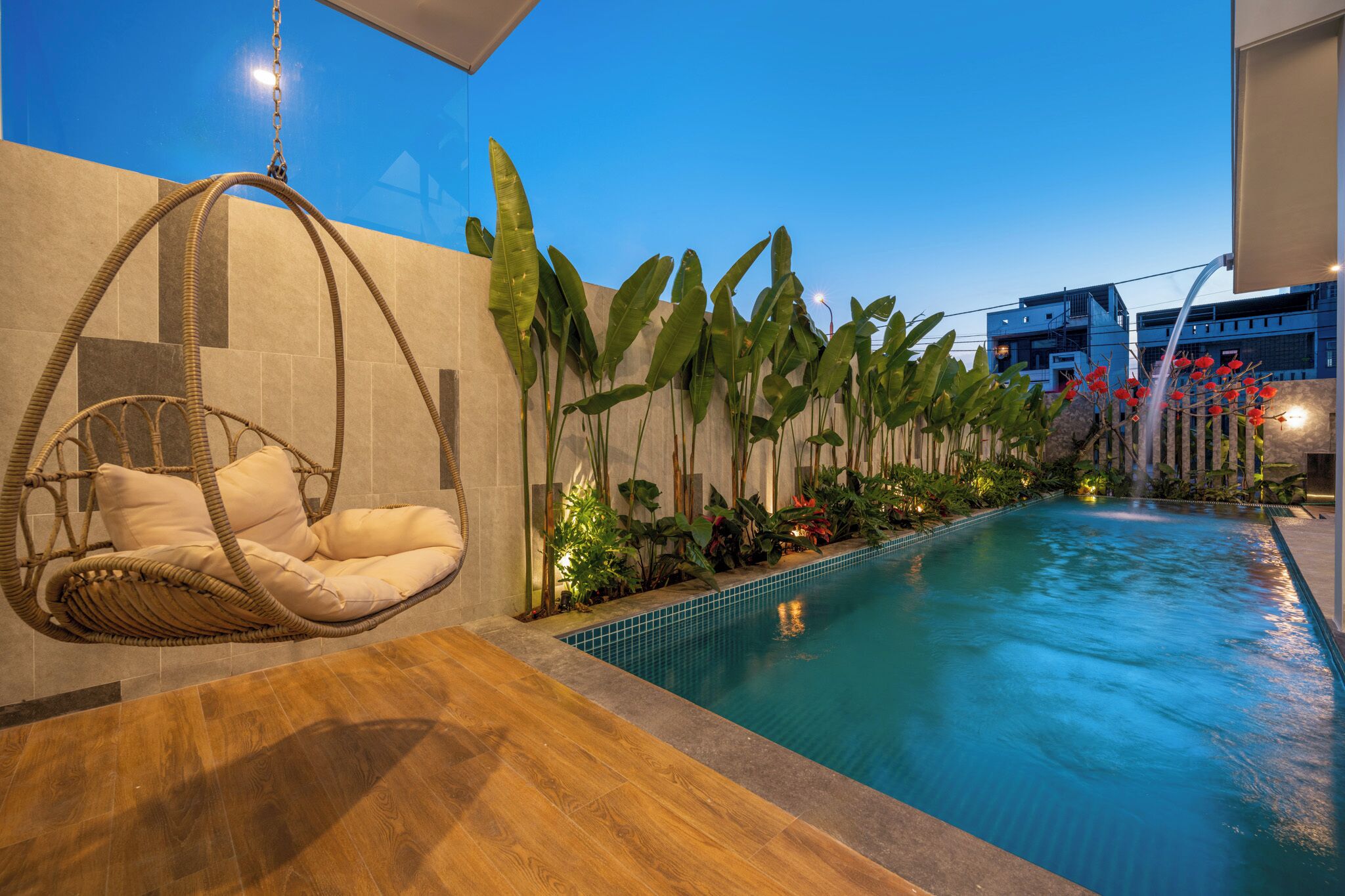 Deluxe Villa, 6 Bedrooms, Private Pool, Garden View | Pillowtop beds, in-room safe, desk, laptop workspace