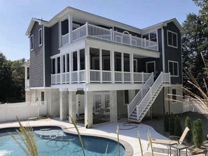 Exterior - Poolside Bay Haven: POOL IS OPEN! Beautifully Decorated, Family & Pet Friendly! (Lower Township)