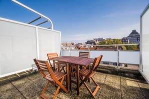 Design Apartment, City View | Balcony - Capouillet Duplex (Brussels)