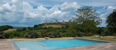 Seasonal outdoor pool