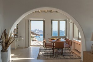 Dining - Villa La Roccia - MG Villas Mykonos (Mykonos)
