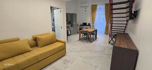 Apartamento Confort, 1 cama doble con sofá cama, cocina | Zona de estar