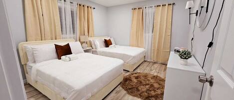 2 chambres, bureau, Wi-Fi, draps fournis