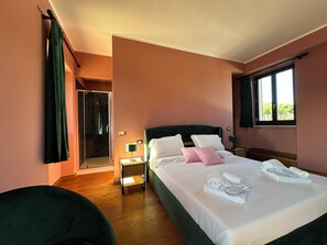 Superior Double Room, Garden View | Premium bedding, down duvets, desk, laptop workspace - Olympia Resort & Spa (Tarquinia)