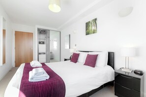 Departamento, 1 cama King size | 1 habitación y caja de seguridad en la habitación 