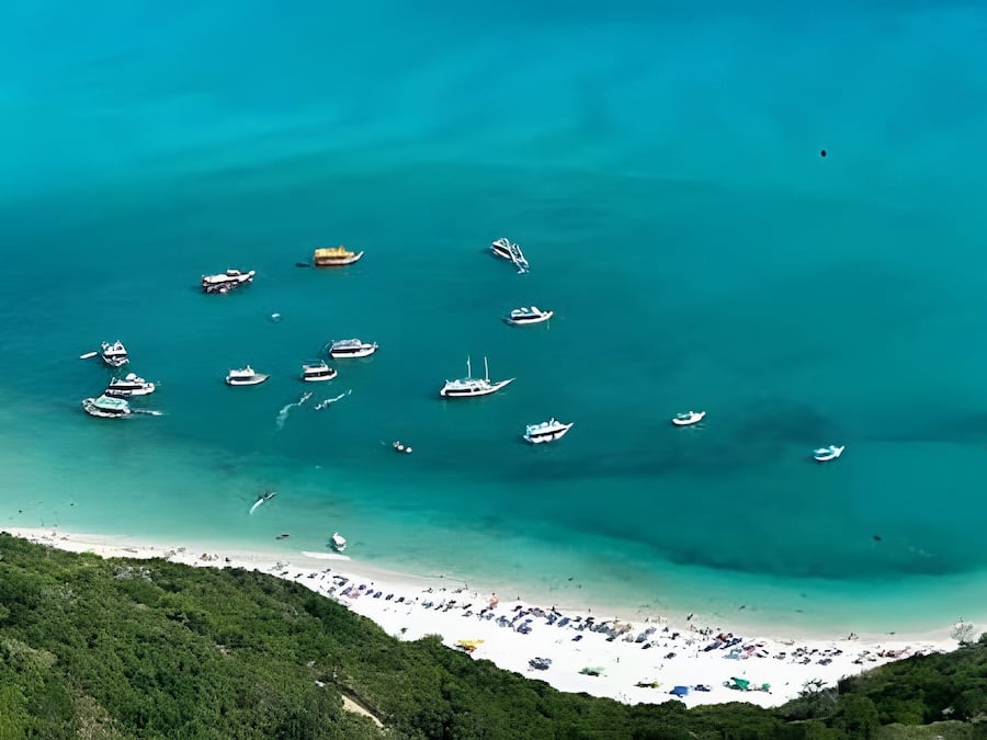 Beach nearby, white sand