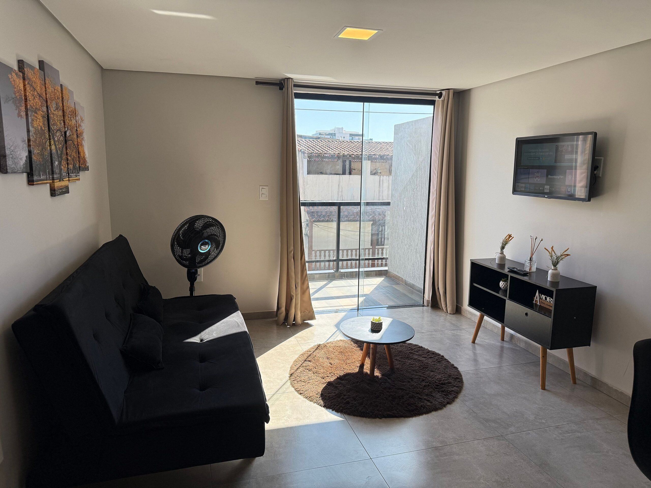 Classic Apartment | Living area | 32-inch Smart TV with digital channels, Netflix, pay films