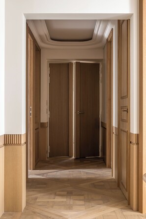 Interior entrance