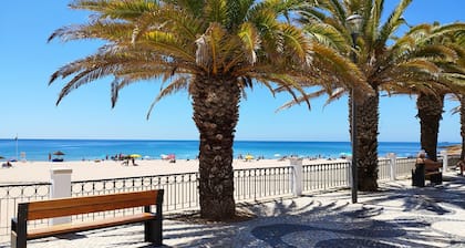 Private Pool and just 3 mins Walk to Blue Flag Beach, Restaurants and Promenade.