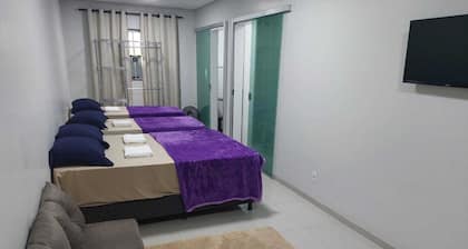 Big Family Room for 6 people, with kitchen and private bathroom, pets allowed.
