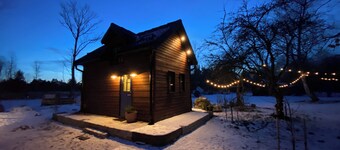 Cabin and Sauna in nature. Enjoy the traditional wood-fired sauna!