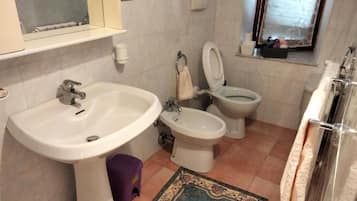 Shower, bidet, shampoo