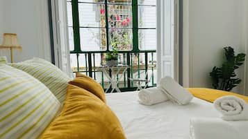 2 slaapkamers, een strijkplank/strijkijzer, wifi, beddengoed