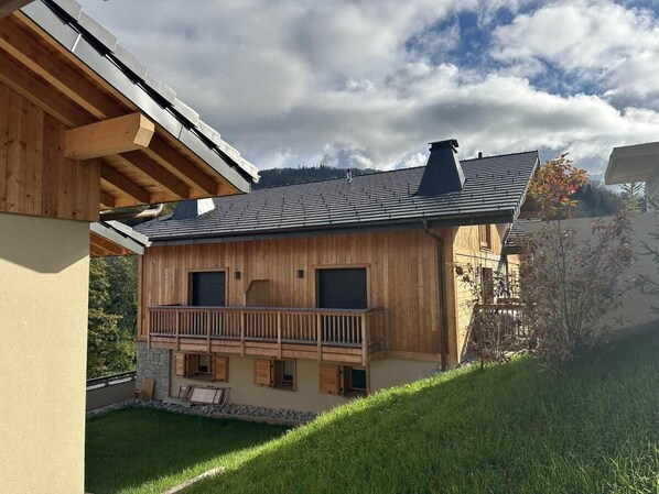 Exterior - 1st floor, balcony, tv, ski locker, 48m², Combloux (Combloux)