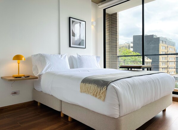 1 bedroom, iron/ironing board, free WiFi, bed sheets - Otono 518 by Wynwood House  (Bogotá)