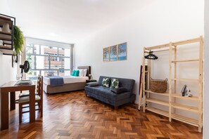 Strykejern/-brett, reiseseng for barn, wi-fi (inkludert) og sengetøy