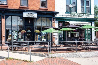 Postmodern Penthouse | 1 Min Walk Dining + Shops