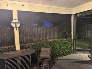 Enceinte de l’hébergement