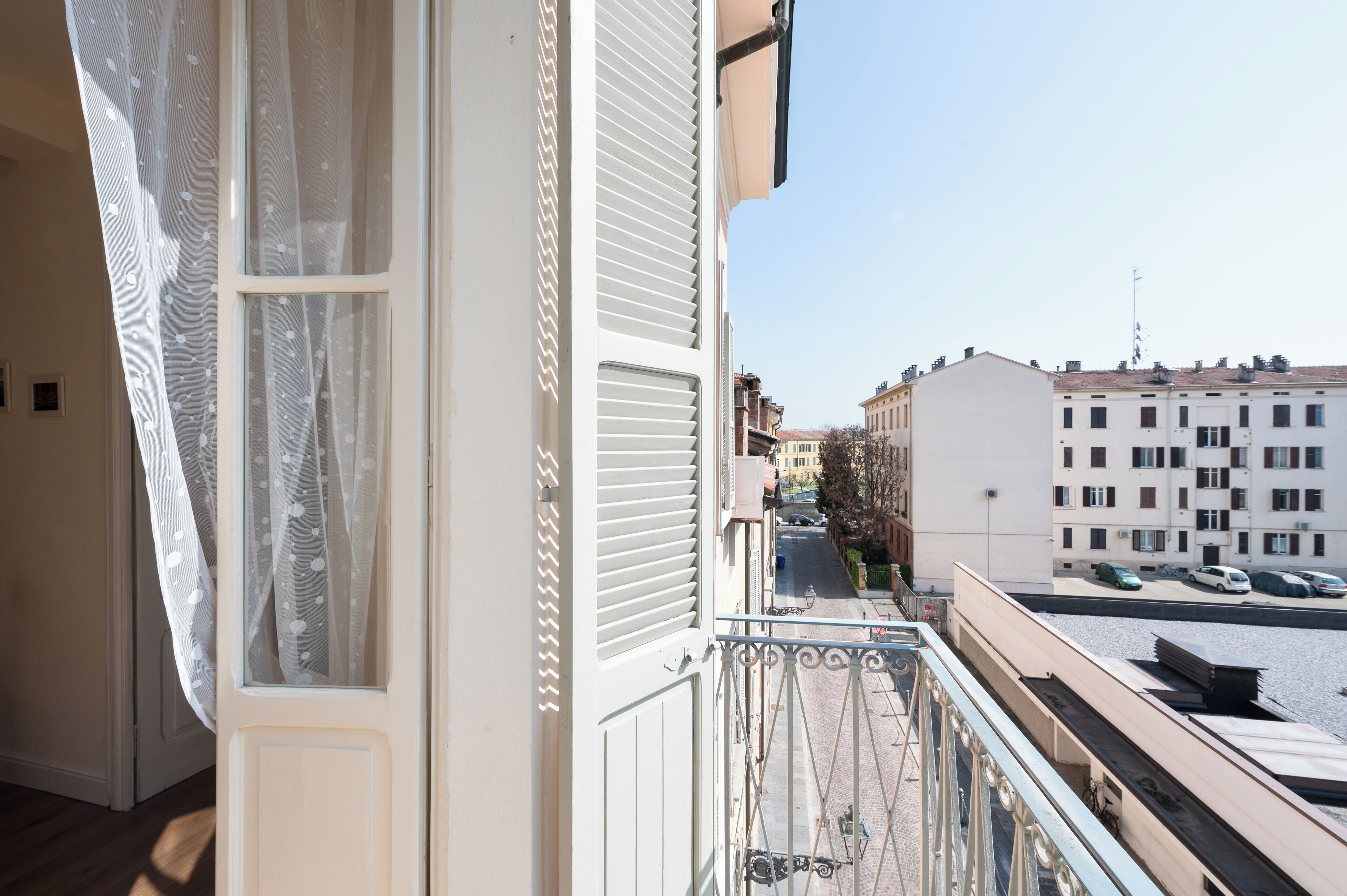 Comfort-Apartment, Balkon, Gartenblick