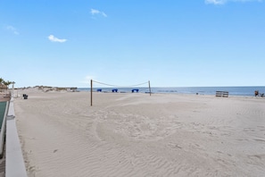 On the beach