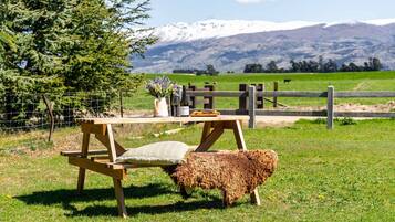 Opções para refeição ao ar livre