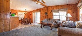 The Wolf Cabin at the Riviera Resort in Neillsville, Wisconsin!