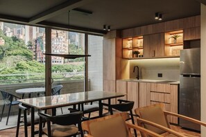 Deluxe apartman | Étkező