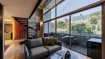 Superior Apartment, 3 Bedrooms | Living area