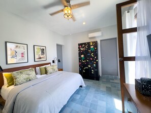 2 habitaciones, tabla de planchar con plancha, wifi y ropa de cama 