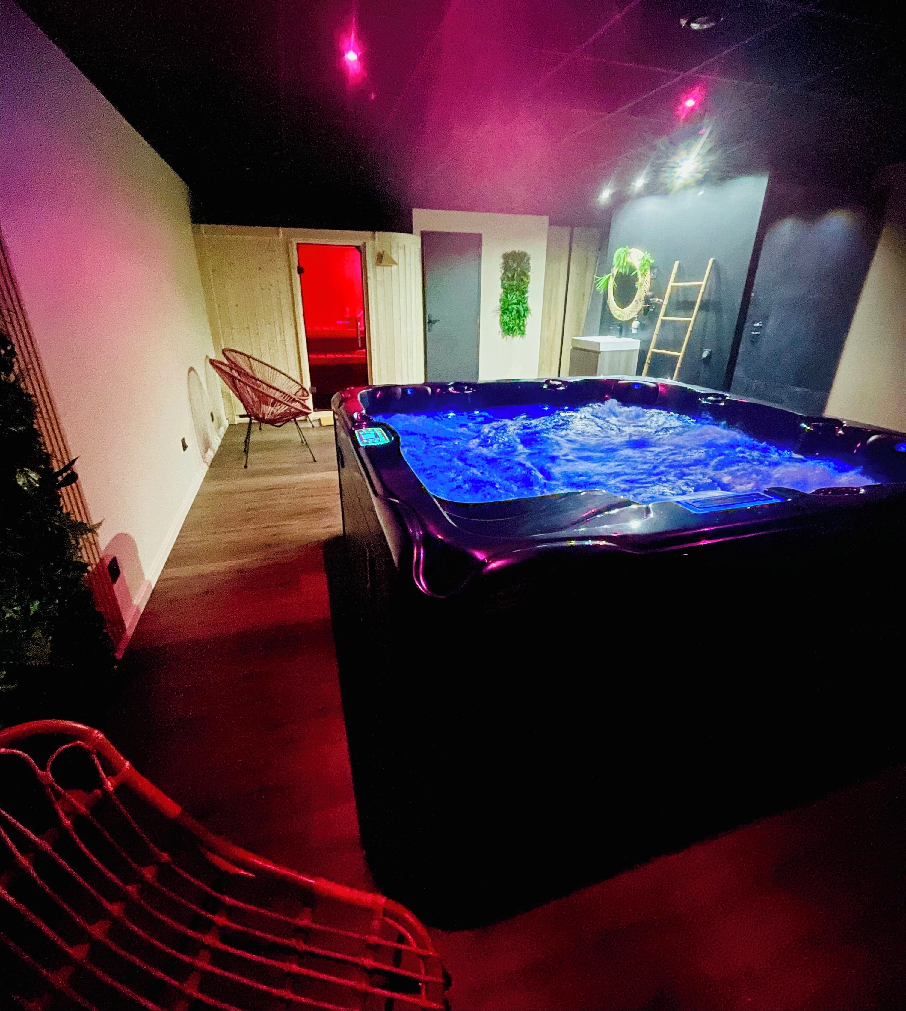 Bain à remous intérieur