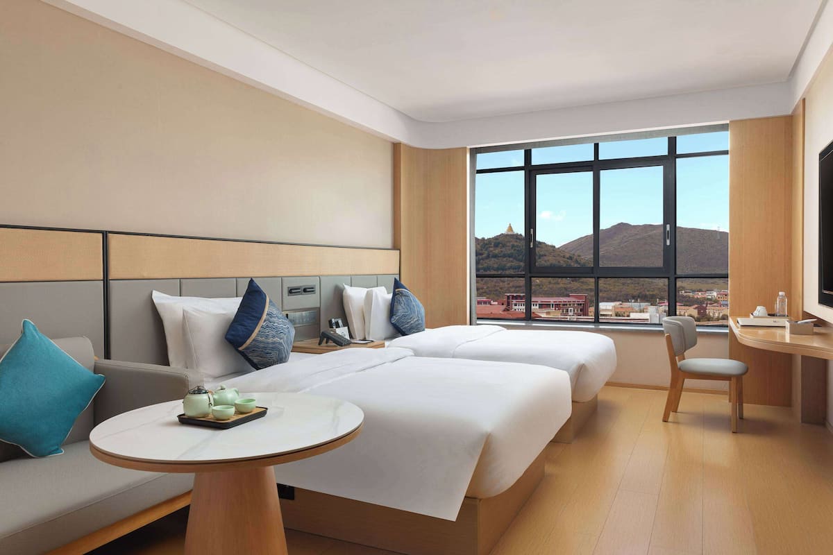 ห้องพัก, เตียงเดี่ยว 2 เตียง, ปลอดบุหรี่ (Grassland View)
