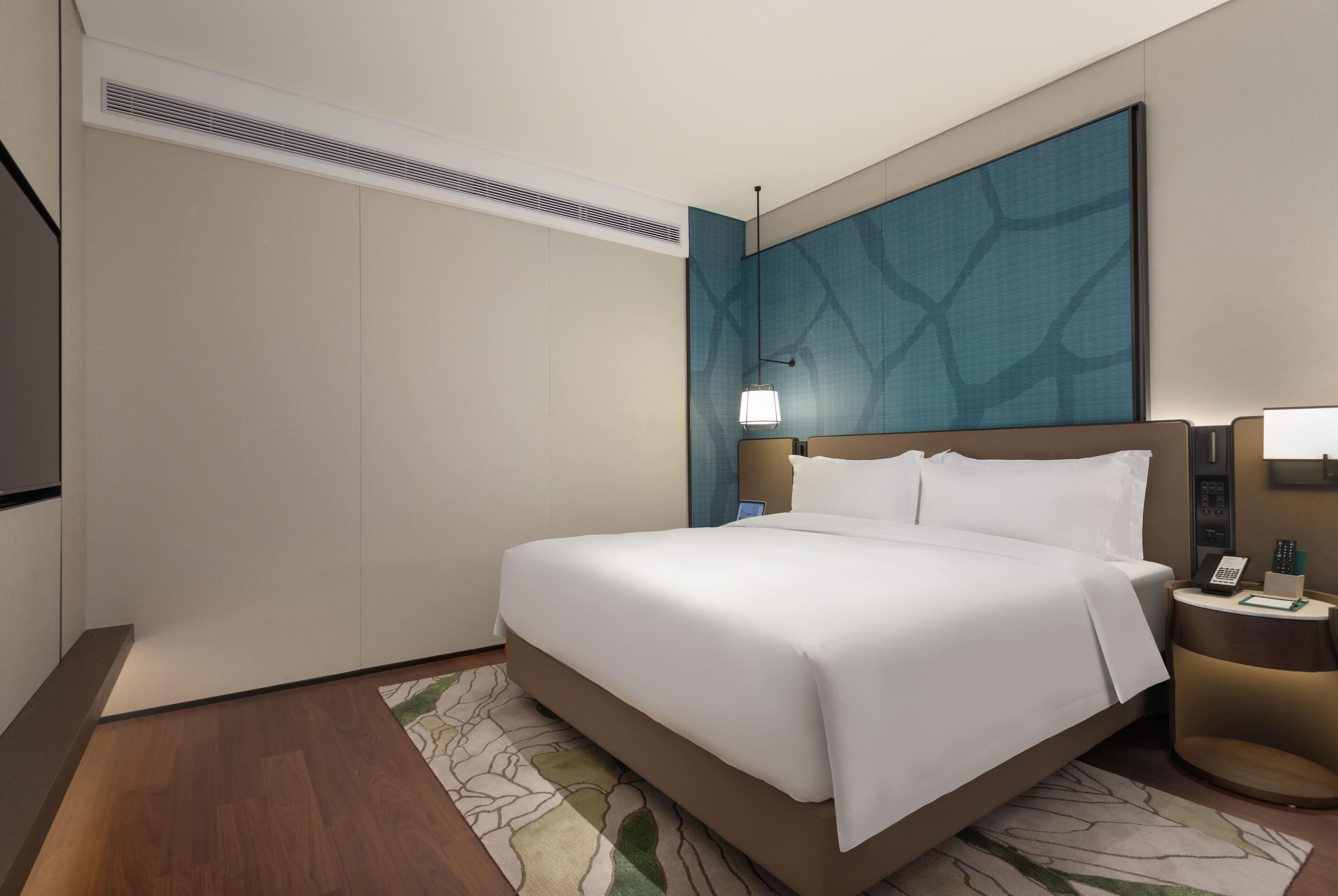 独特客房, 1 张特大床 | 隔音