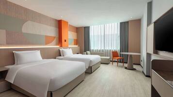 Habitación Deluxe, varias camas, para fumadores